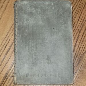 Vintage 1950s Arithmatic Book With Answers